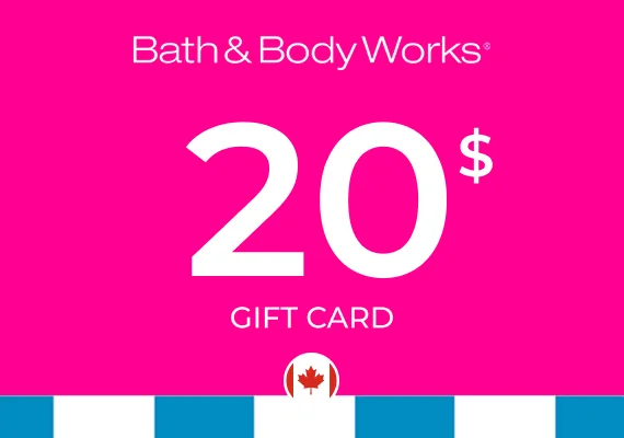 Bath and Body Works Gift Card 20 CAD