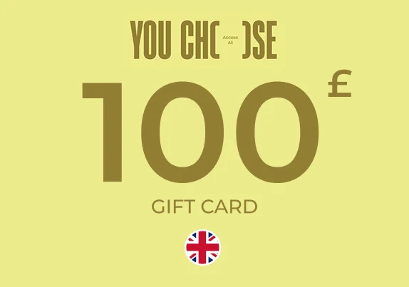 YouChoose All Access Digital Gift Card 100 GBP