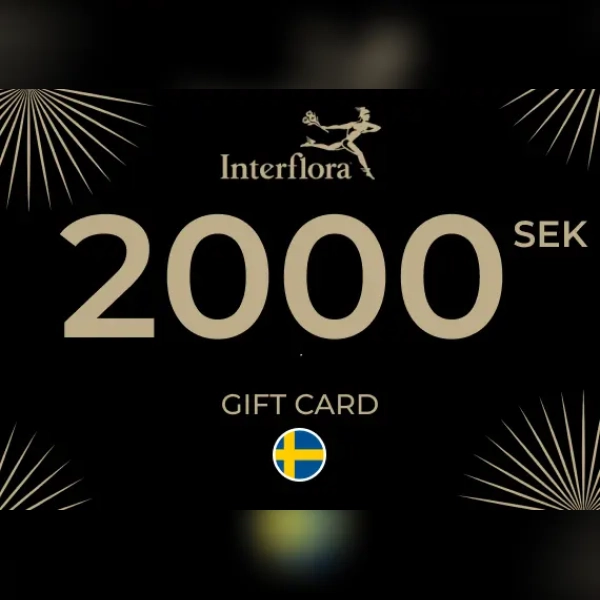 Interflora Gift Card 2000 SEK Key - SWEDEN
