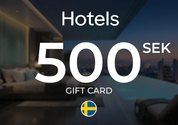 Hotels Online Gift Card 500 SEK