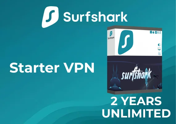 Surfshark Starter VPN Key (2 Years / Unlimited Devices)