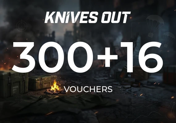 Knives Out - 300 + 16 Vouchers