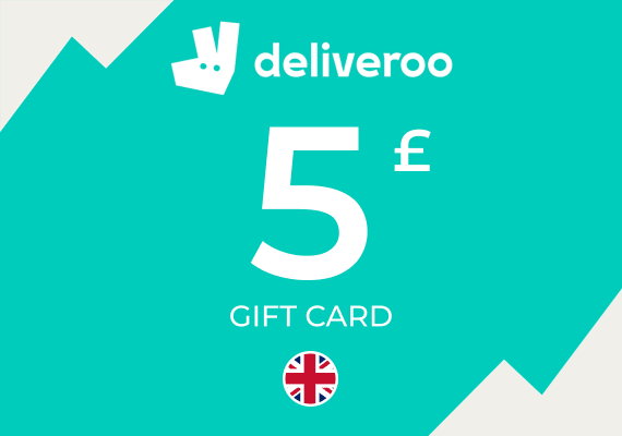 Deliveroo Gift Card 5 GBP Deliveroo Gift Card 5 GBP