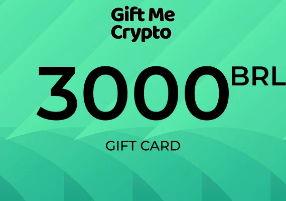 Gift Me Crypto Gift Card 3000 BRL