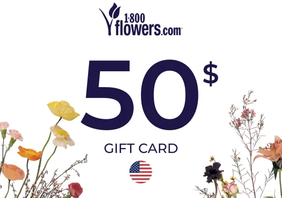 1-800-Flowers.com Gift Card 50 USD 1-800-Flowers.com Gift Card 50 USD