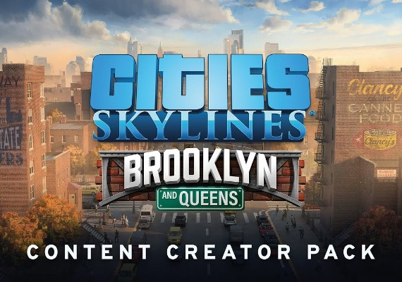 Cities: Skylines - Content Creator Pack: Brooklyn & Queens (DLC) (PC) Cities: Skylines - Content Creator Pack: Brooklyn & Queens (DLC) (PC)