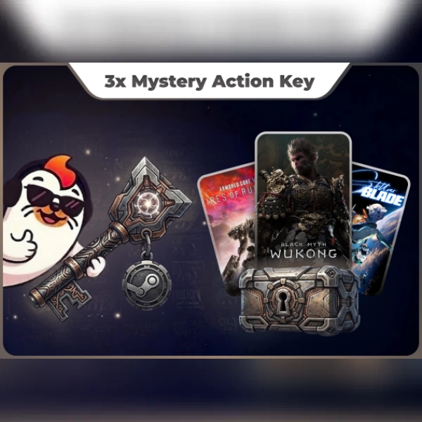 Mystery Keys Dark 3X Action Mystery Steam Keys