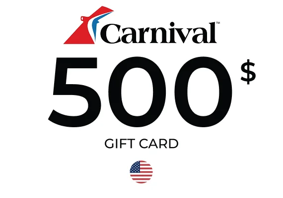 Carnival Cruise Gift Card 500 USD