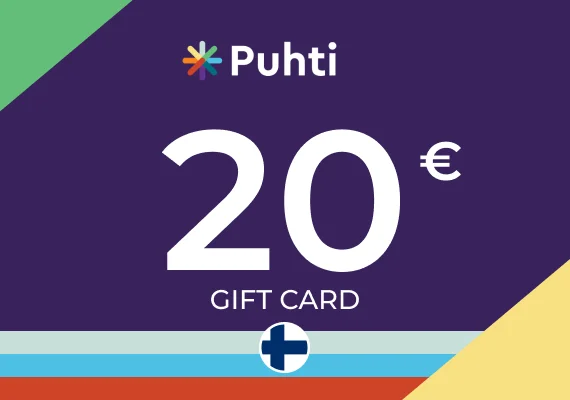 Puhti Gift Card 20 EUR