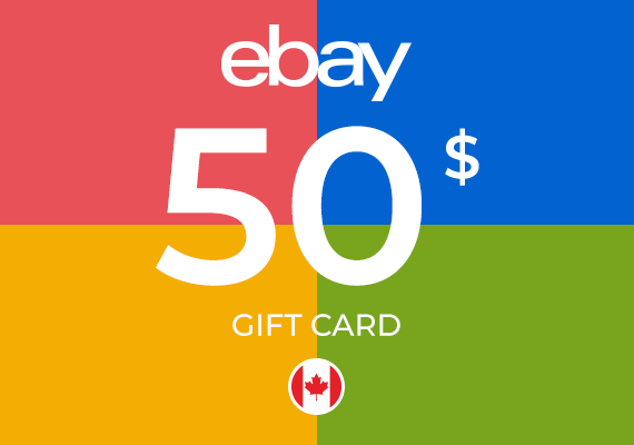 eBay Gift Card 50 CAD