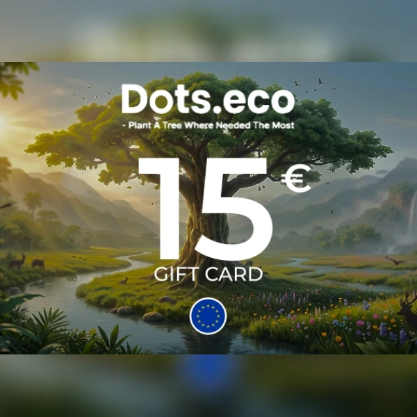 Dots.eco - Plant a tree where needed the most Gift Card 15 EUR Key - EU