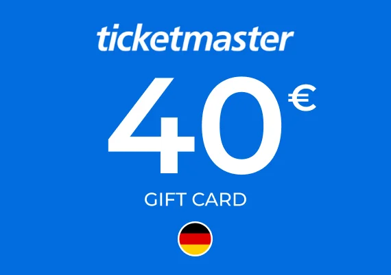 Ticketmaster Gift Card 40 EUR