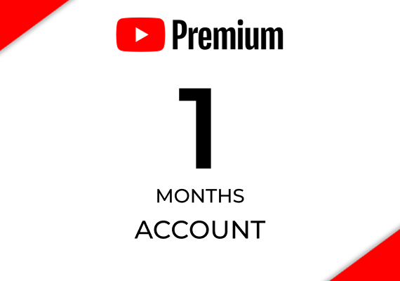 YouTube Premium 1 Month ACCOUNT - GLOBAL YouTube Premium 1 Month ACCOUNT - GLOBAL