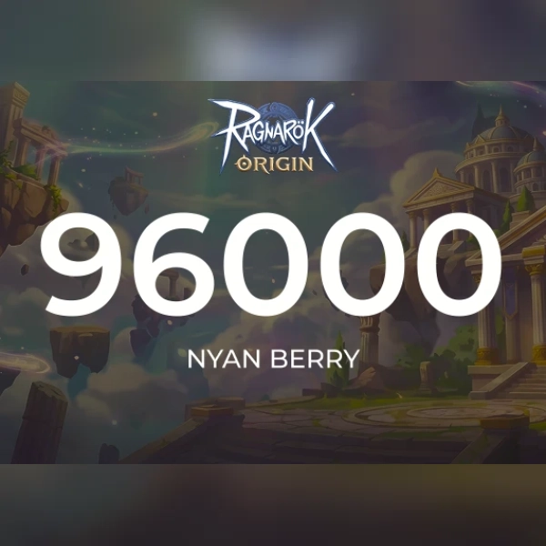 Ragnarok Origin - 96,000 Nyan Berry Direct Top-Up - GLOBAL