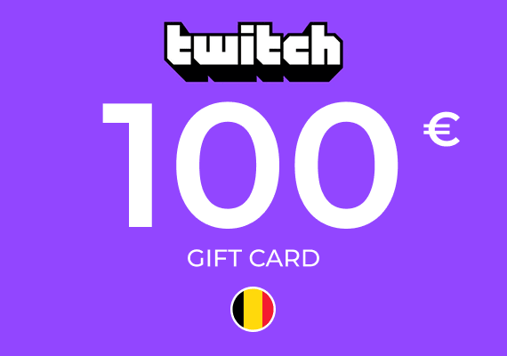 Twitch Gift Card 100 EUR Twitch Gift Card 100 EUR