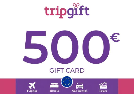 TripGift Gift Card 500 EUR