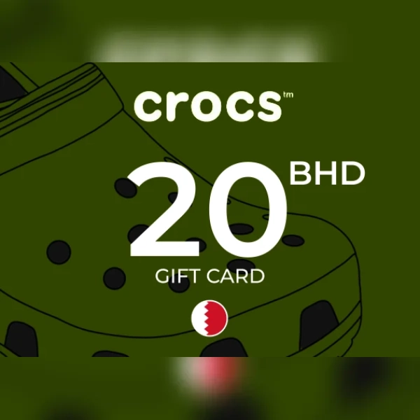 Crocs Gift Card 20 BHD Key - BAHRAIN