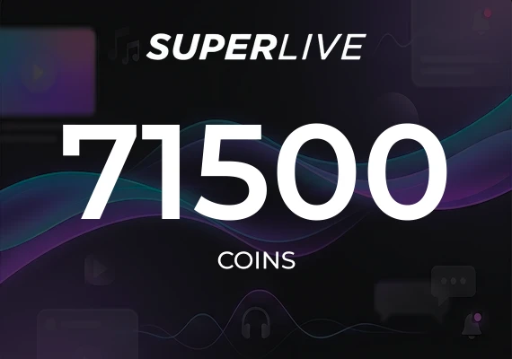 SuperLive - 71,500 Coins