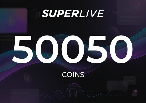 SuperLive - 50,050 Coins