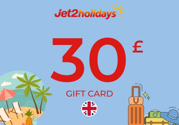 Jet2Holidays Gift Card 30 GBP