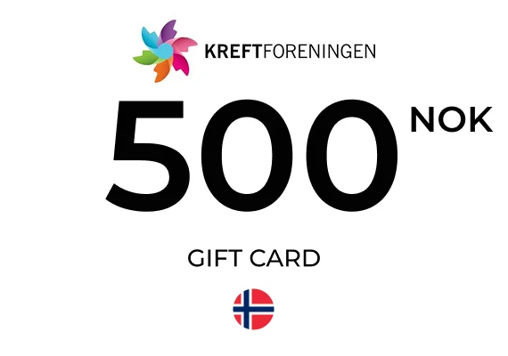 Kreftforeningen Gift Card 500 NOK