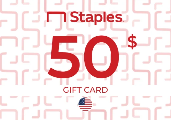 Staples Gift Card 50 USD