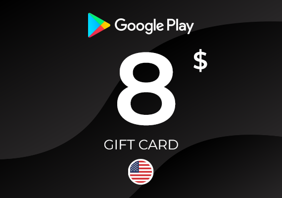 Google Play Gift Card 8 USD
