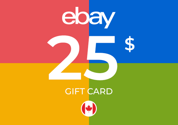 eBay Gift Card 25 CAD