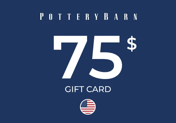 Pottery Barn Gift Card 75 USD