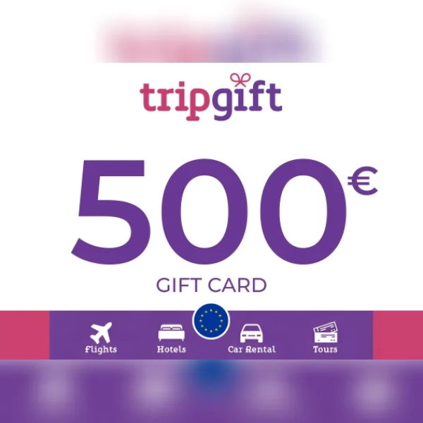 TripGift Gift Card 500 EUR Key - EU