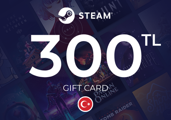 Comprar Steam Gift Card 300 TRY Steam