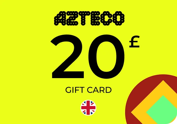 Azteco Bitcoin Voucher - Lightning Gift Card 20 GBP