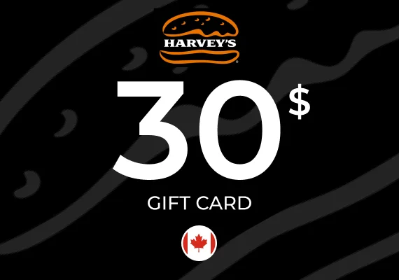 Harvey's Gift Card 30 CAD 