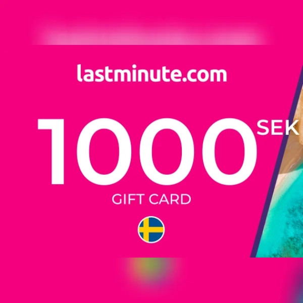 lastminute.com Travel Gift Card 1000 SEK Key - SWEDEN