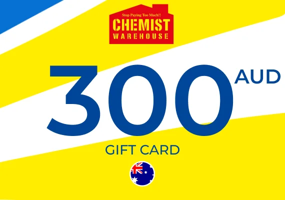 Chemist Warehouse Gift Card 300 AUD