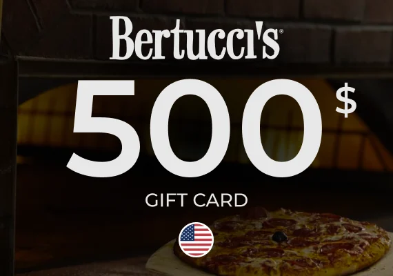 Bertucci's Gift Card 500 USD