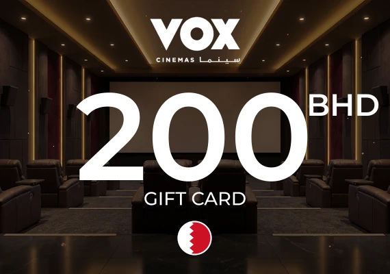 VOX Cinemas Gift Card 200 BHD