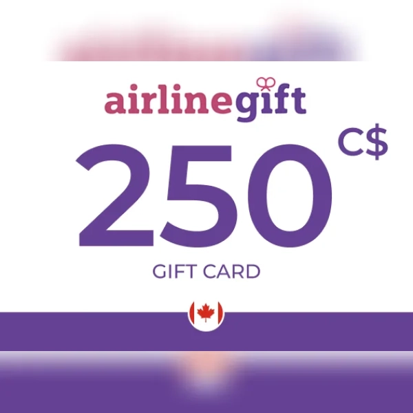 AirlineGift Gift Card 250 CAD Key - CANADA