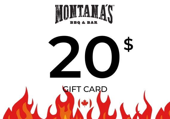 Montana's Gift Card 20 CAD