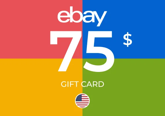 eBay Gift Card 75 USD