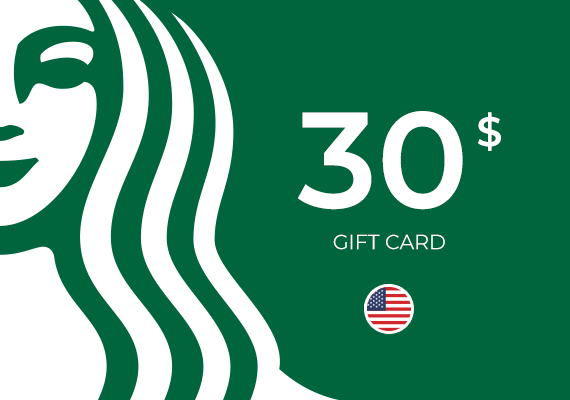 Starbucks Gift Card 30 USD Starbucks Gift Card 30 USD