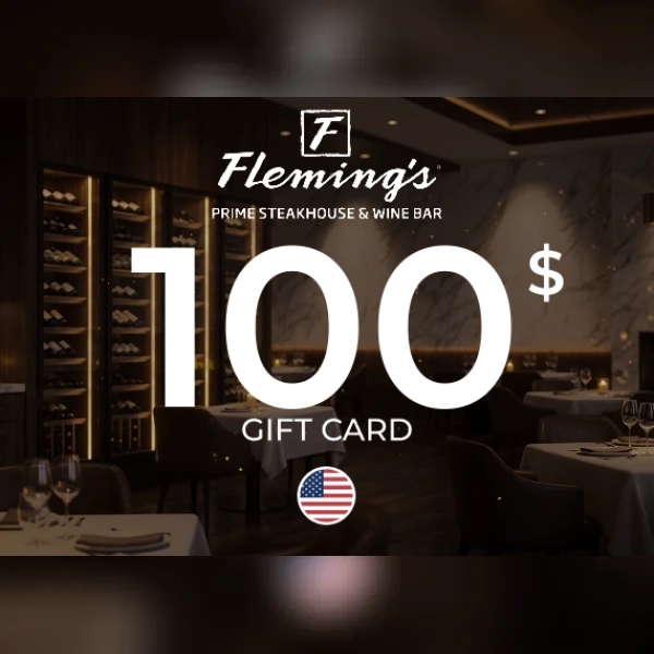 Fleming's Prime Steakhouse & Wine Bar Gift Card 100 USD Key - UNITED STATES