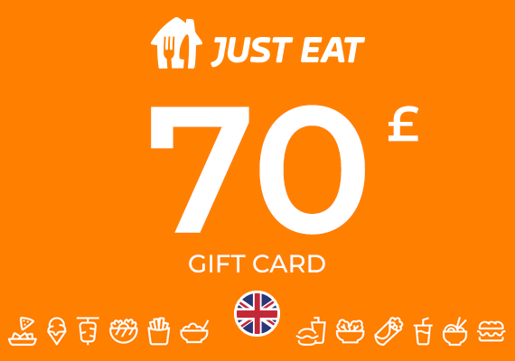 Just Eat Gift Card 70 GBP