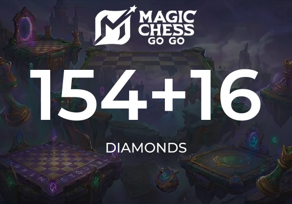 Magic Chess: Go Go - 154 + 16 Diamonds