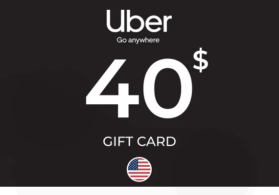Uber Gift Card 40 USD