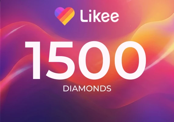Likee - 1,500 Diamonds