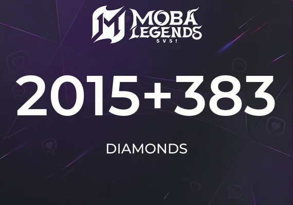 Moba Legends - 2015 Diamonds + 383 Bonus