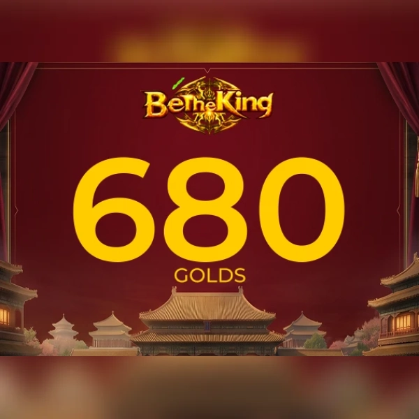 Be The King - 680 Golds Direct Top-Up - GLOBAL