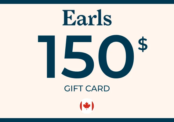 Earls Gift Card 150 CAD Key - CANADA