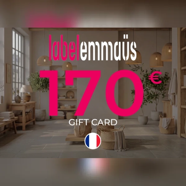 Label Emmaüs Gift Card 170 EUR Key - FRANCE